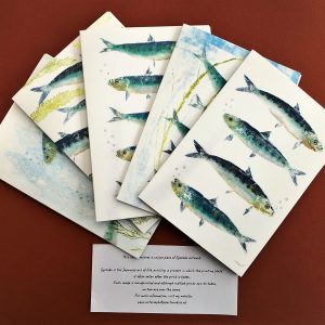 A6 card pack of 5