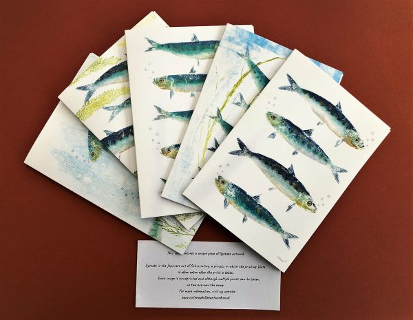 A6 card pack of 5