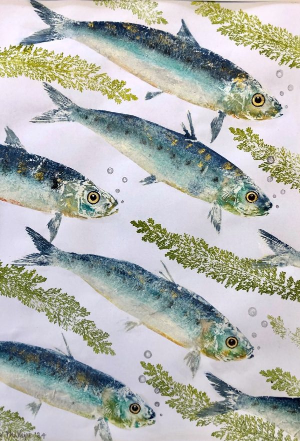 A2, A3, A4 (single poster) “Sardine Serenade 3”