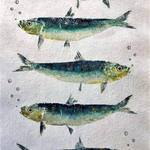 A2, A3, A4 (single poster) “Sardine Serenade 5”