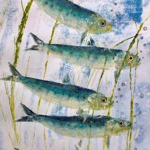 A2, A3, A4 (single poster) “Sardine Serenade 2”