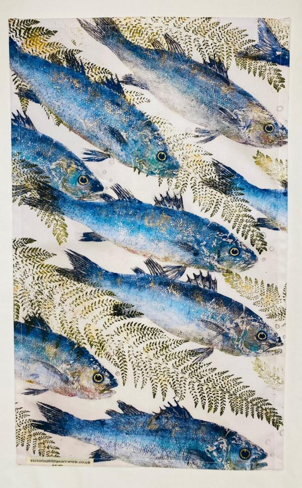 Bass tea towel