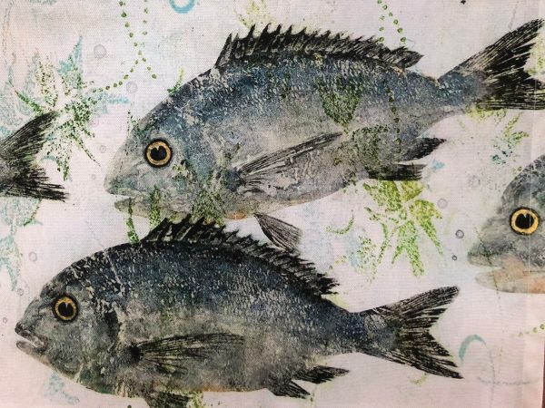 Bream tea towel - Image 2