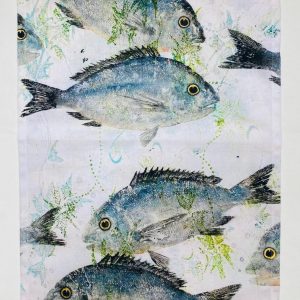 Bream tea towel
