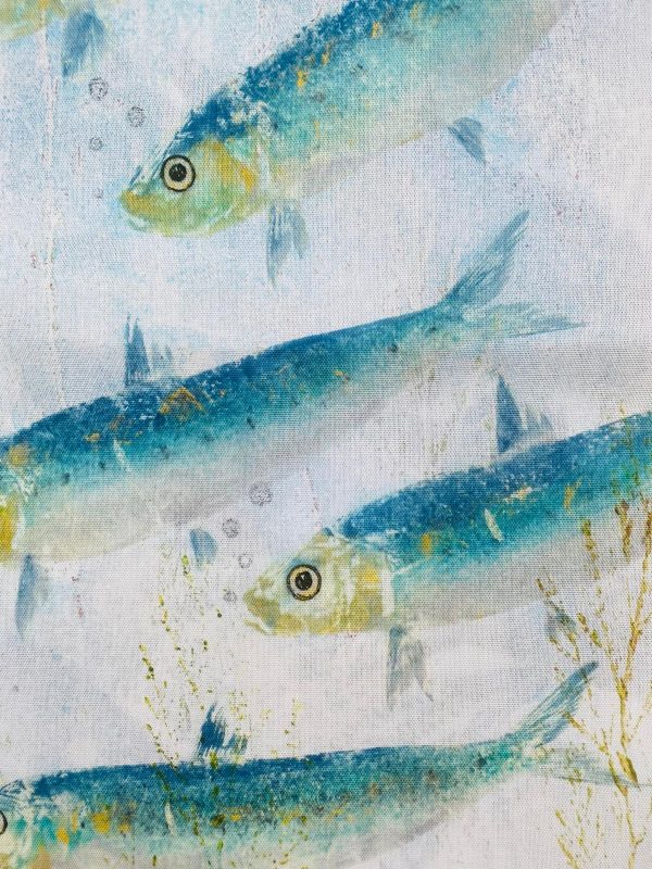 Sardine tea towel - Image 2
