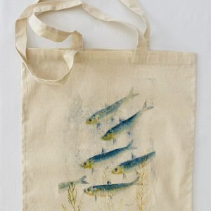 Sardine tote bag